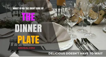 Dinner Plate Etiquette: Mastering the Right Side Setup