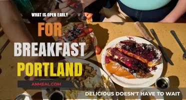 Early Birds Rejoice: Portland's Top Breakfast Spots Open at Dawn