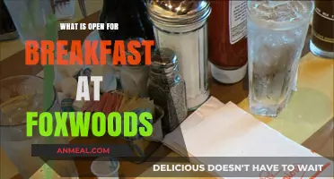 Foxwoods Breakfast Spots: Where to Start Your Day Right