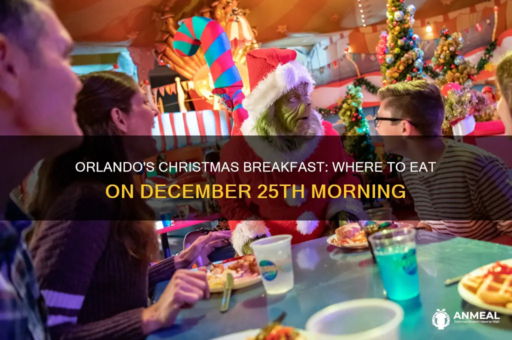 what is open for breakfast on christmas day in orlando