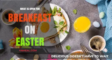 Easter Breakfast Spots: Where to Find Early Morning Dining Openings
