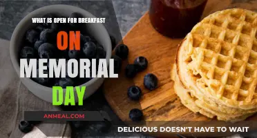 Memorial Day Breakfast Spots: Open Early for Your Holiday Morning