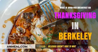 Thanksgiving Breakfast Spots Open in Berkeley: Your Morning Guide