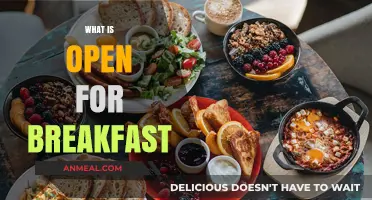 Discover Early Morning Eats: What's Open for Breakfast Near You