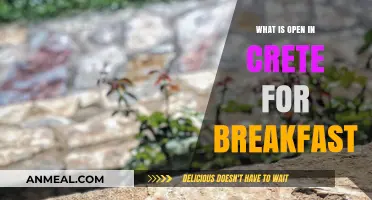 Where to Find Early Morning Breakfast Spots in Crete, Greece