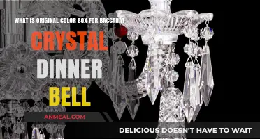 Original Baccarat Crystal Dinner Bell Color Box: A Collector's Guide