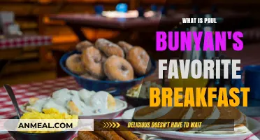 Paul Bunyan's Legendary Breakfast: A Giant's Favorite Morning Feast