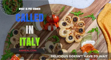 Exploring Italy's Pre-Dinner Tradition: What's the Name of the Appetizer Course?