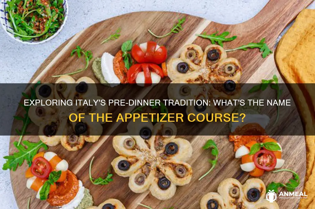 what is pre dinner called in italy
