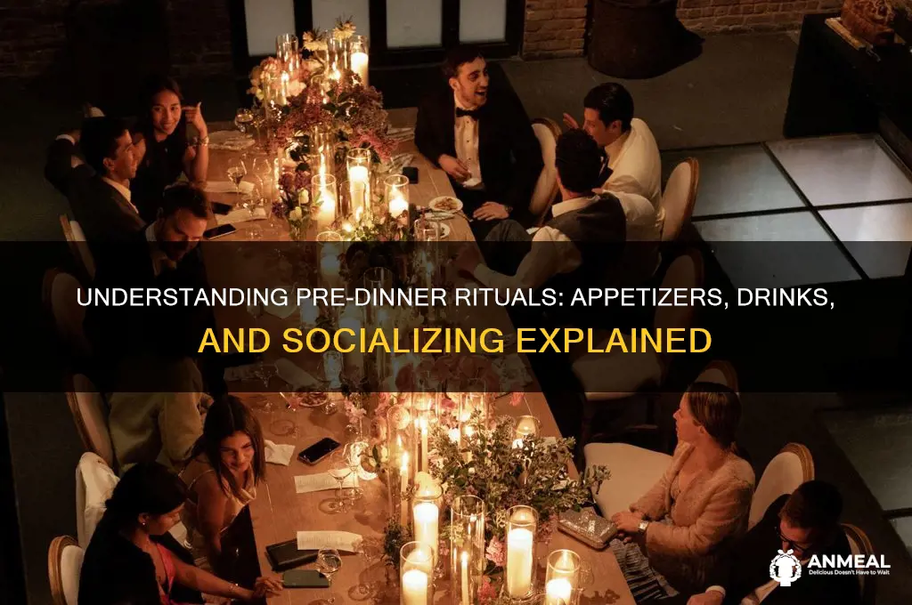 what is pre dinner