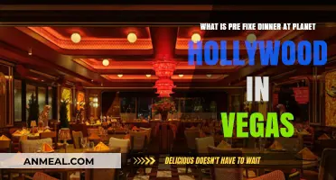 Exploring Planet Hollywood's Pre-Fixe Dinner Experience in Las Vegas