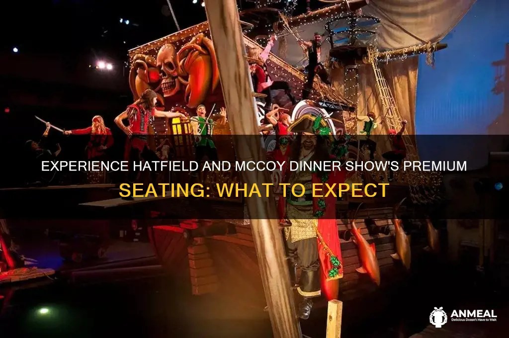 what is premium seating at hatfield and mccoy dinner show