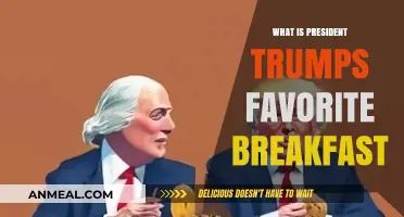 Trump's Morning Ritual: Unveiling the President's Favorite Breakfast Choice