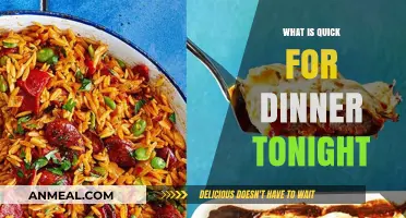 Quick Dinner Ideas: Simple, Fast, and Delicious Meals Tonight
