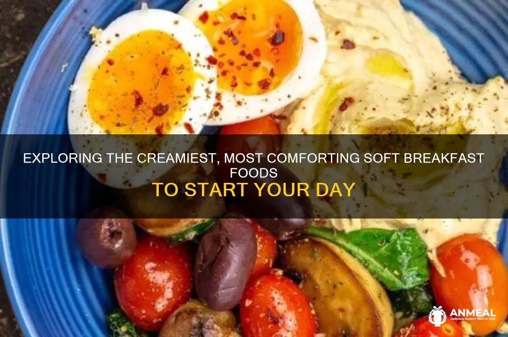 what is really soft breakfast foods