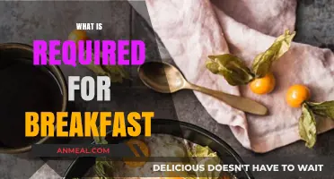 Essential Breakfast Components for a Healthy and Energizing Morning Start