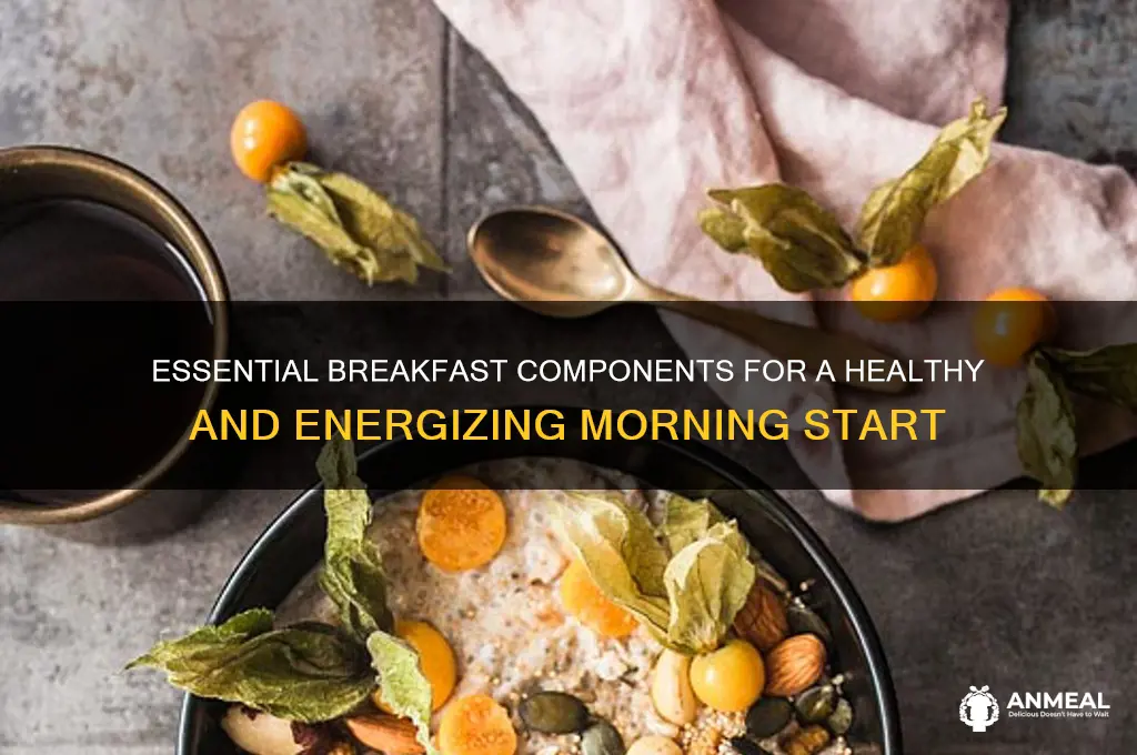 what is required for breakfast
