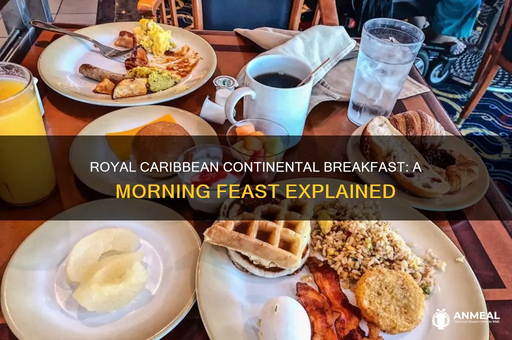 what is royal carribean continental breakfast