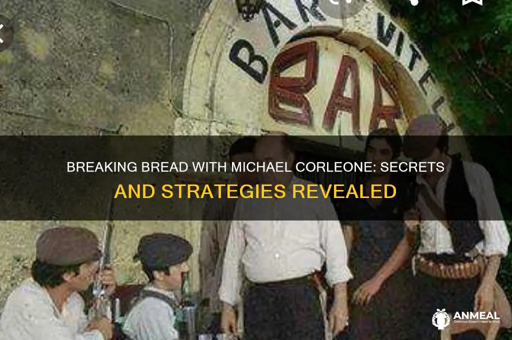 what is said at the dinner table with michael corleone