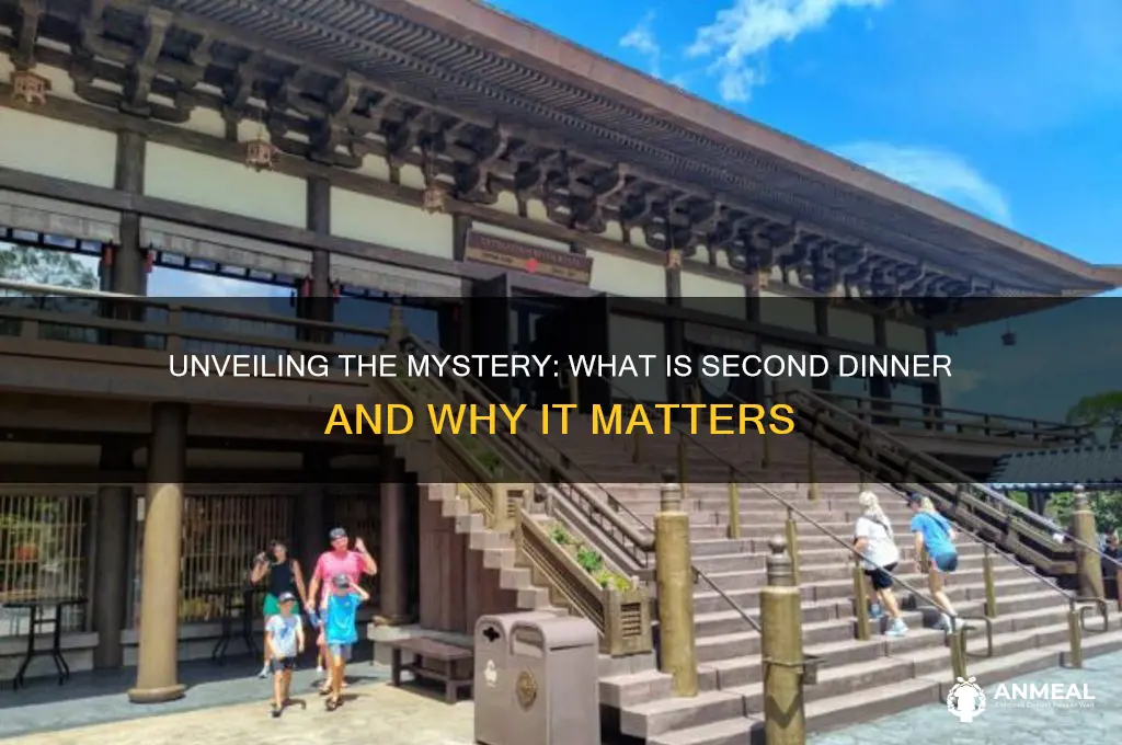 what is second dinner