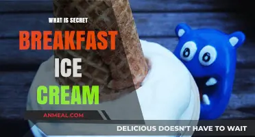 Unveiling the Sweet Mystery: What is Secret Breakfast Ice Cream?