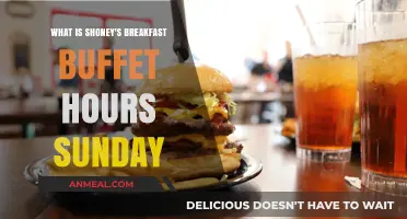 Shoney's Sunday Breakfast Buffet Hours: Start Time & Menu Highlights