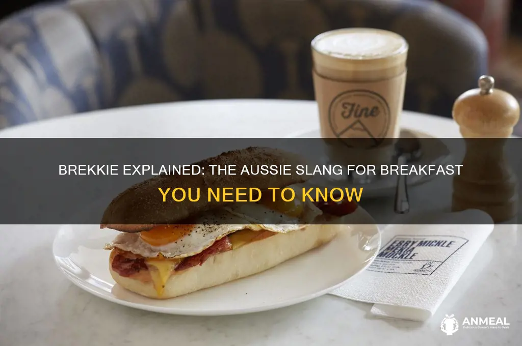 what is short for breakfast brekkie