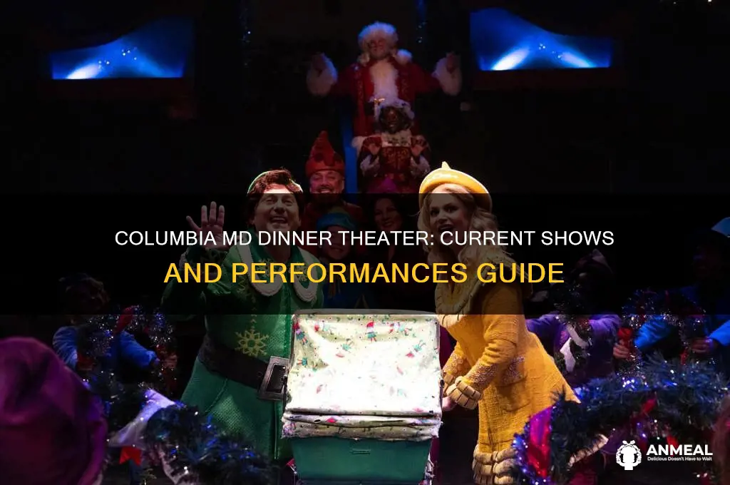 what is showing at dinner theater in columbia md 3f