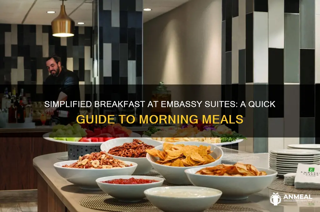 what is simplified breakfast at embassy suites