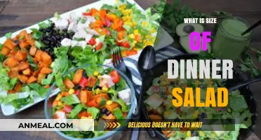 Perfect Portions: Understanding the Ideal Size for a Dinner Salad