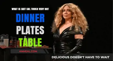 Skit SNL's Hilarious Take on Touching Hot Dinner Plates at the Table