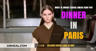 Mastering Smart Casual: Paris Dinner Dress Code Essentials