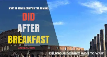Roman Morning Rituals: Activities After Breakfast in Ancient Rome