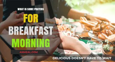 Morning Blessings: Nourishing Prayers to Start Your Breakfast Right