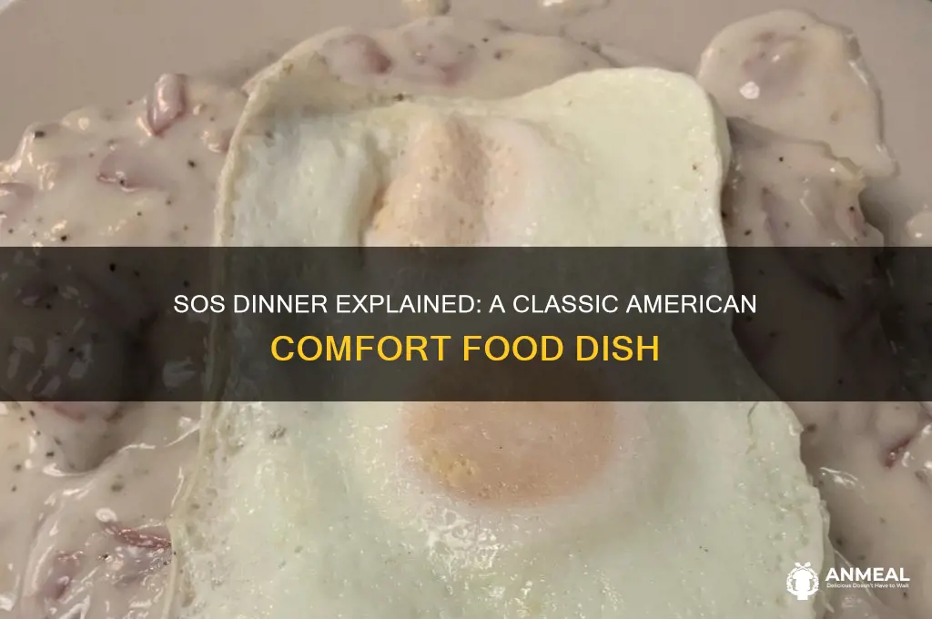 what is sos dinner