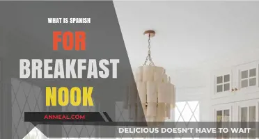 Discover the Charming Spanish Term for Your Cozy Breakfast Nook