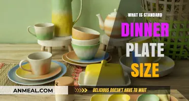 Perfect Portions: Understanding the Ideal Standard Dinner Plate Size
