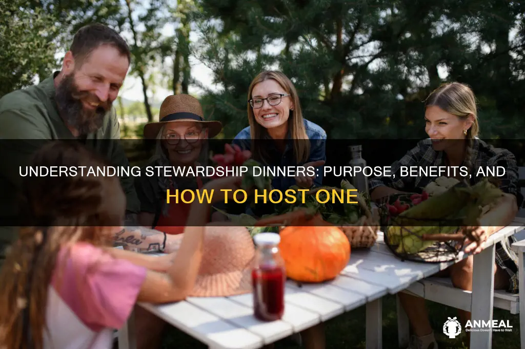 what is stewarship dinner