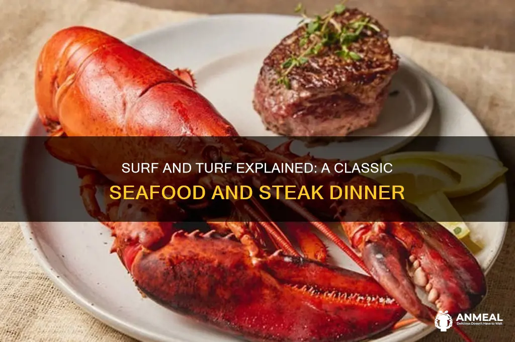 what is surf and turf dinner