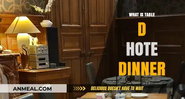 Understanding Table d'Hôte: A Guide to Fixed-Menu Dining Experiences