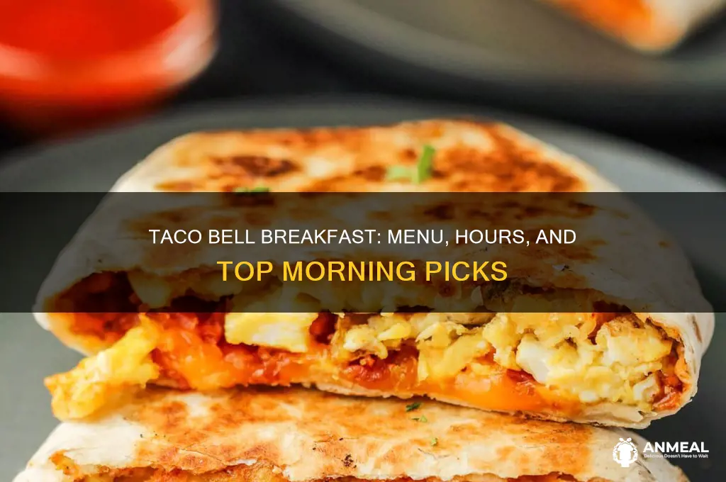 what is taco bell breakfast