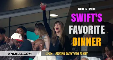 Taylor Swift's Go-To Dinner: Unveiling Her Favorite Evening Meal
