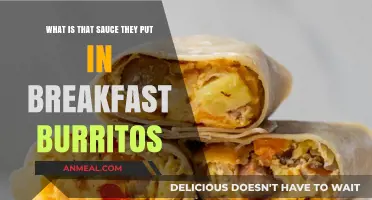 Unveiling the Secret Sauce in Breakfast Burritos: A Flavorful Mystery