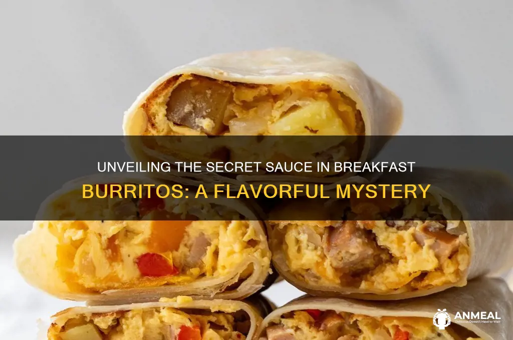 what is that sauce they put in breakfast burritos
