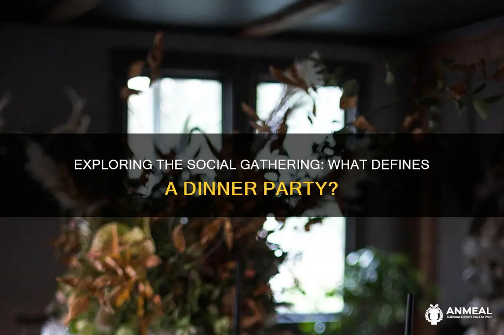 what is the activity called dinner party