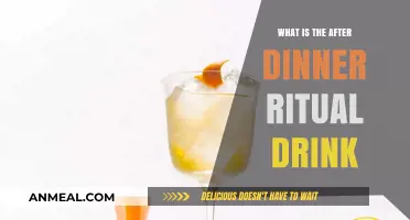 Savoring the Evening: Exploring the After-Dinner Ritual Drink Tradition