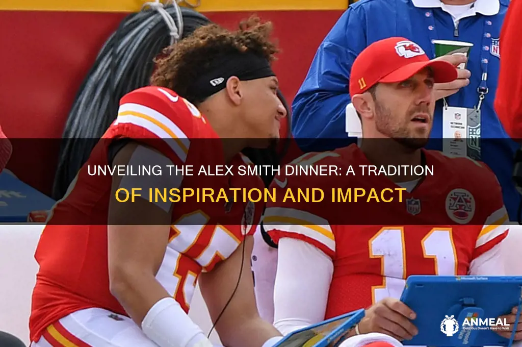 what is the alex smith dinner