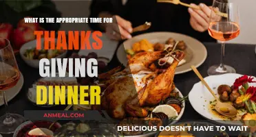 Perfect Timing for Thanksgiving Dinner: When to Serve Your Feast