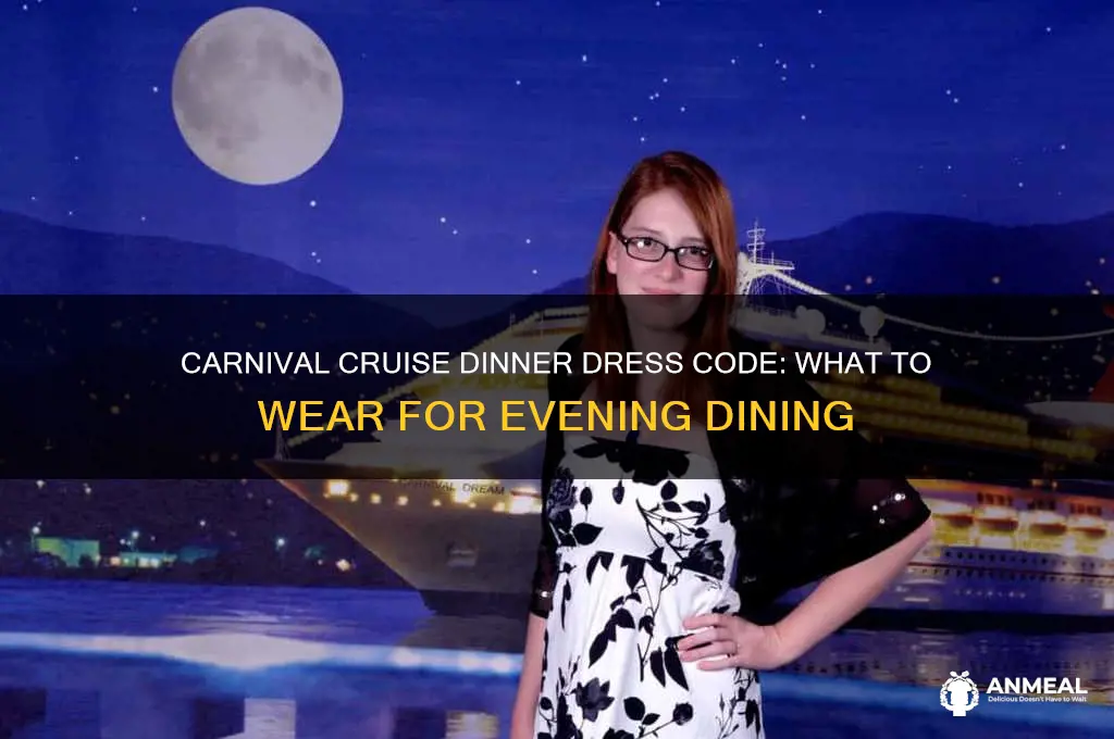 what is the attire for dinner on carnival