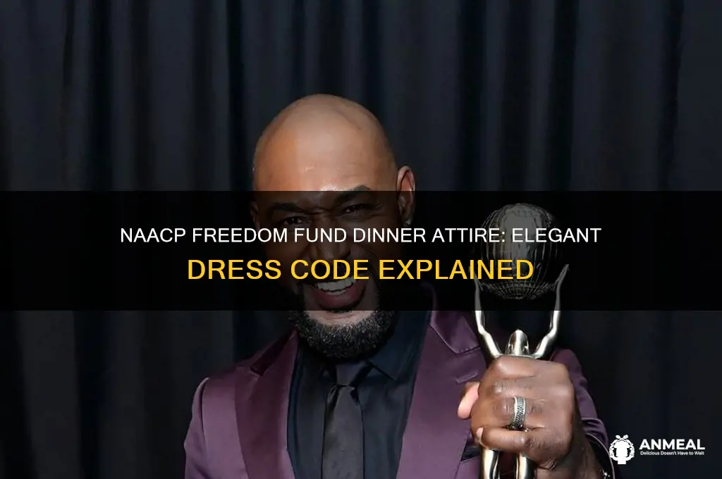 what is the attire for the naacp freedom fund dinner